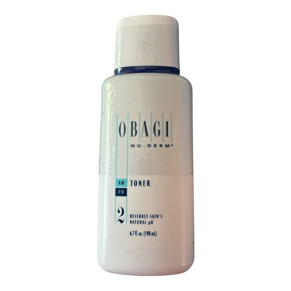 Obagi Nu-Derm Toner 2 pH Balance Alcohol Free Witch Hazel Aloe 6.7oz New Sealed